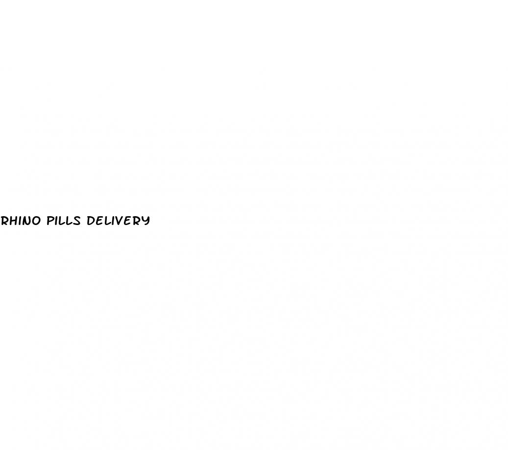rhino pills delivery