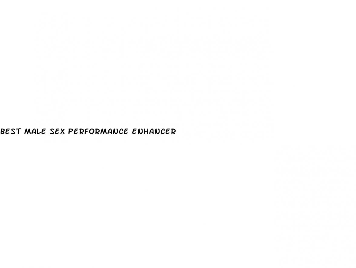 best male sex performance enhancer