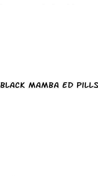 black mamba ed pills