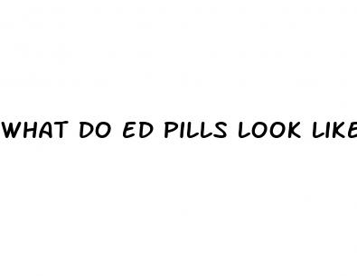 what do ed pills look like
