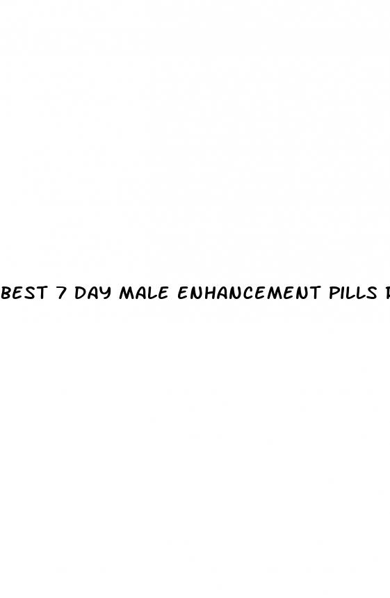 best 7 day male enhancement pills rhino