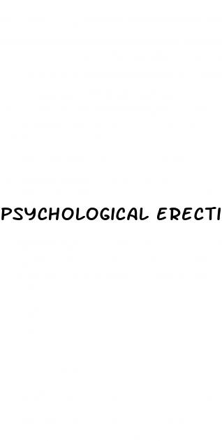 psychological erectile dysfunction cure