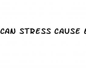 can stress cause erectile dysfunction yahoo