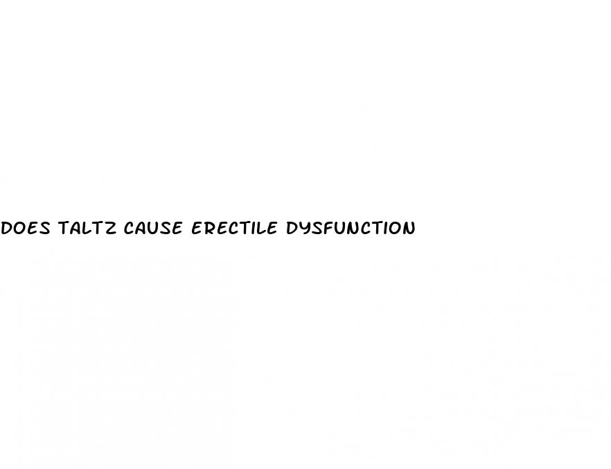 does taltz cause erectile dysfunction