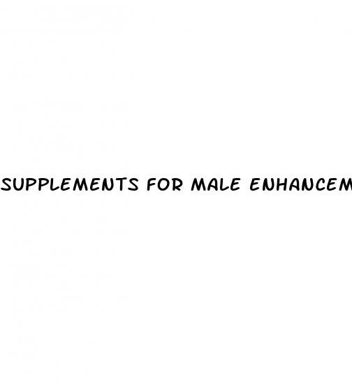 supplements for male enhancement