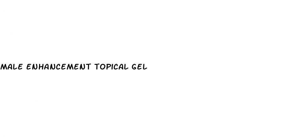 male enhancement topical gel