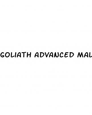 goliath advanced male enhancer