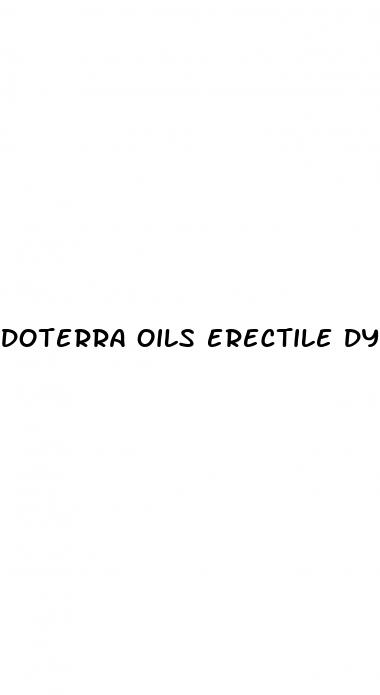 doterra oils erectile dysfunction
