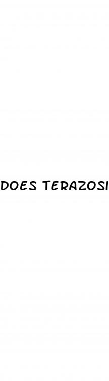 does terazosin cause erectile dysfunction