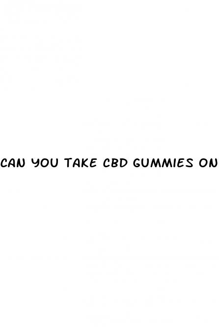 can you take cbd gummies on airplanes