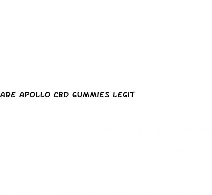 are apollo cbd gummies legit