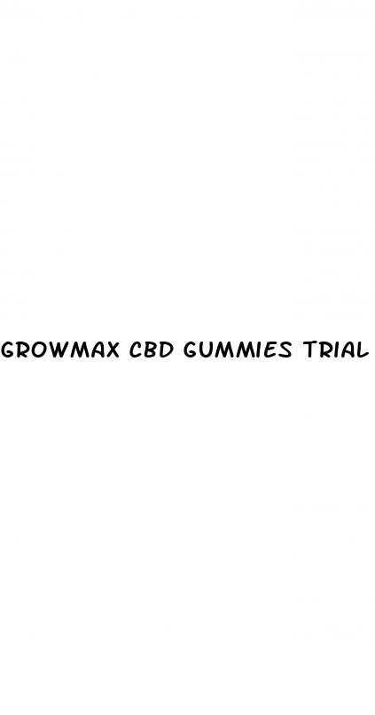 growmax cbd gummies trial