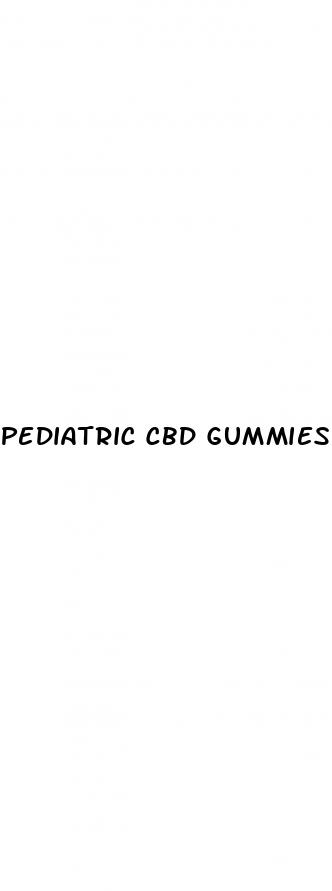 pediatric cbd gummies