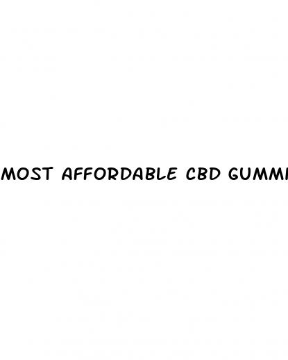 most affordable cbd gummies