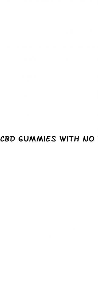 cbd gummies with no thc