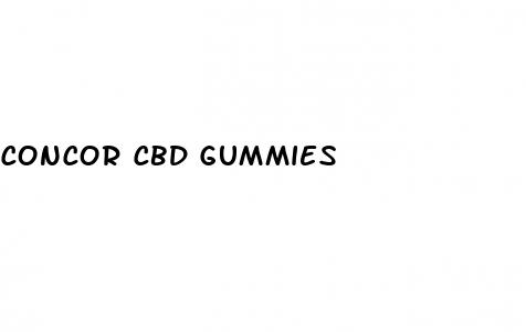 concor cbd gummies