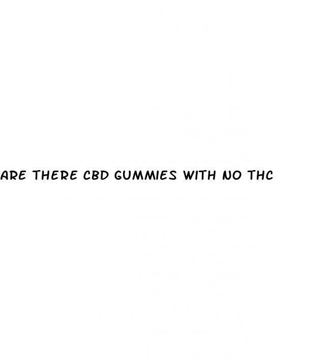 are there cbd gummies with no thc