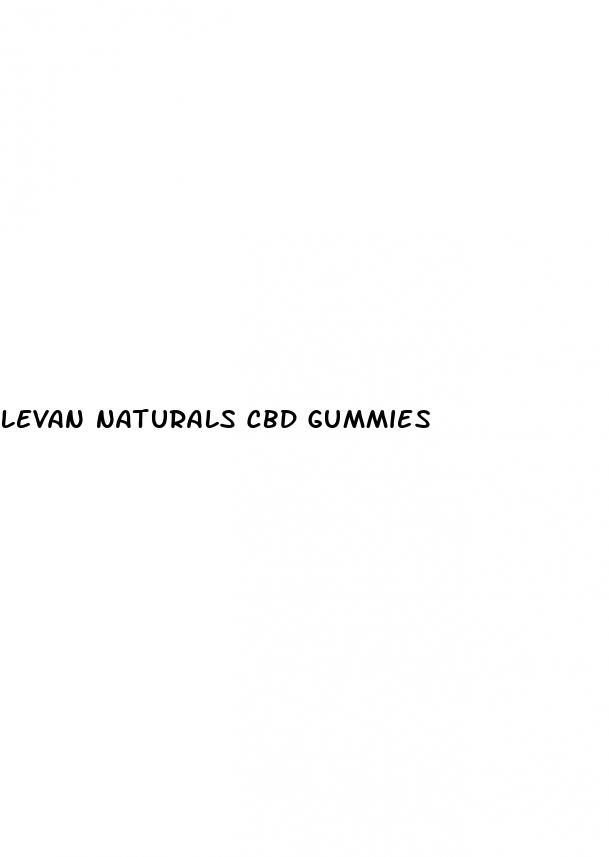 levan naturals cbd gummies