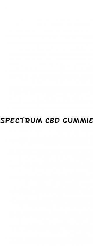 spectrum cbd gummies for kidneys