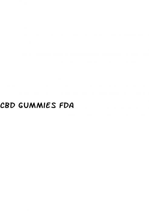 cbd gummies fda