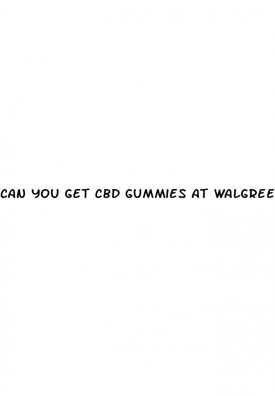 can you get cbd gummies at walgreens