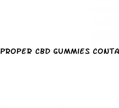 proper cbd gummies contact number