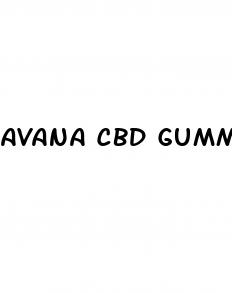 avana cbd gummies penis