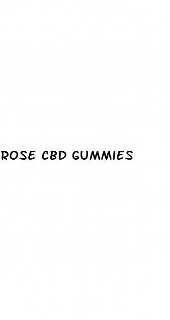 rose cbd gummies