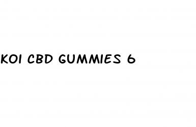 koi cbd gummies 6