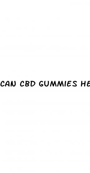 can cbd gummies help with blood pressure