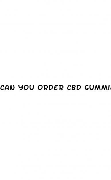 can you order cbd gummies online indiana