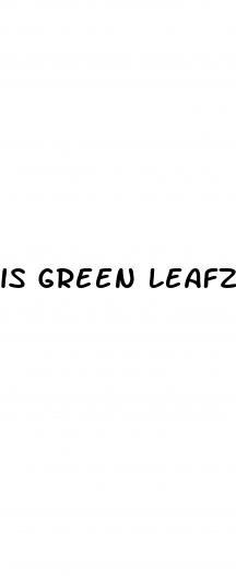 is green leafz cbd gummies legit