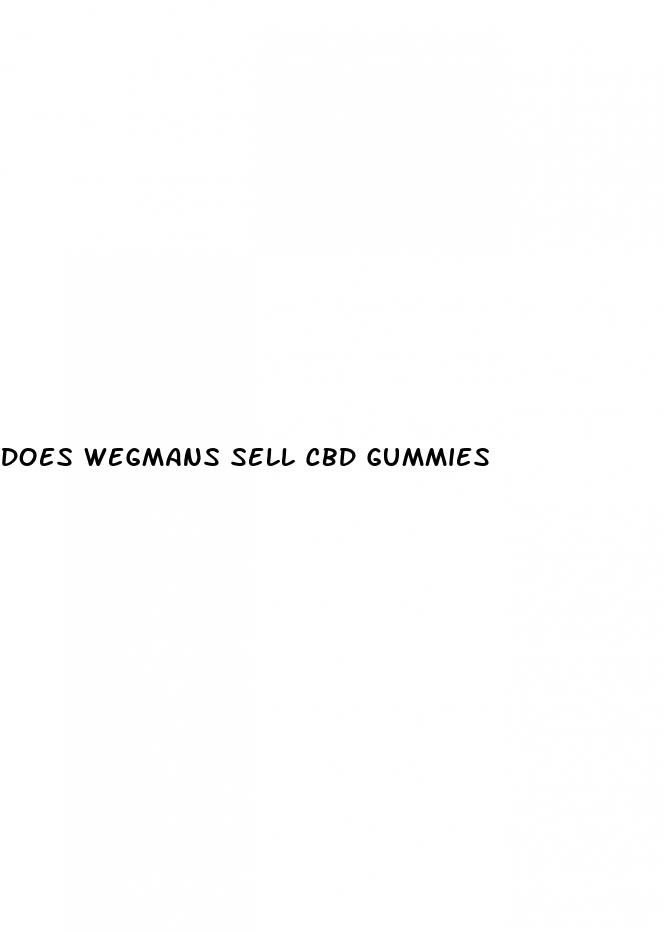 does wegmans sell cbd gummies