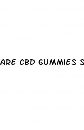 are cbd gummies safe for elderly