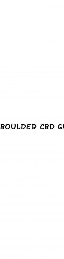 boulder cbd gummies