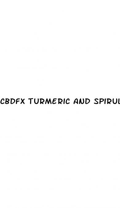 cbdfx turmeric and spirulina cbd gummies