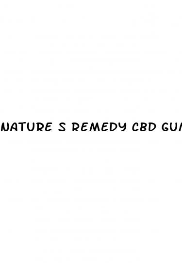 nature s remedy cbd gummies bears