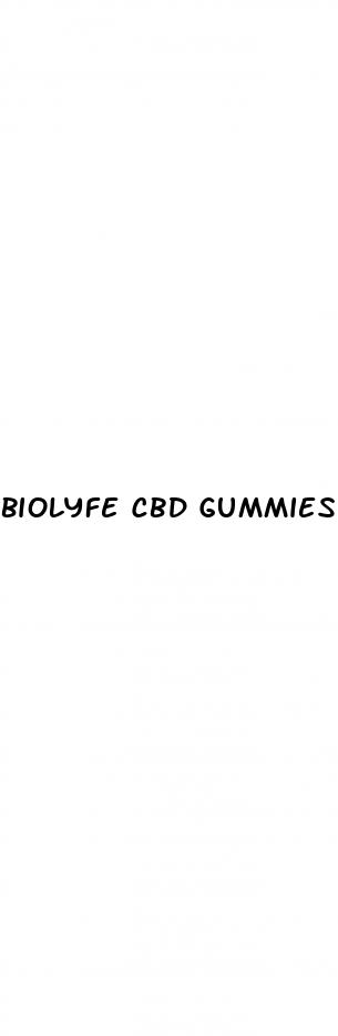 biolyfe cbd gummies for erectile dysfunction