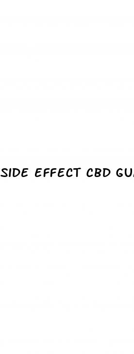 side effect cbd gummies