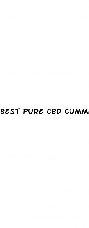 best pure cbd gummies for pain