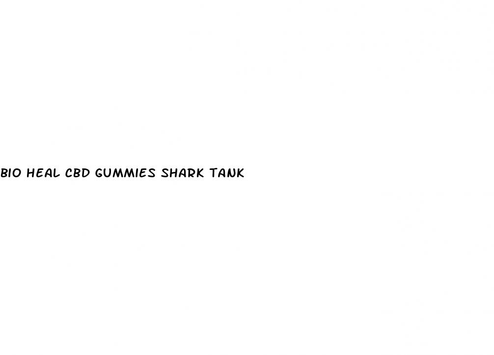 bio heal cbd gummies shark tank