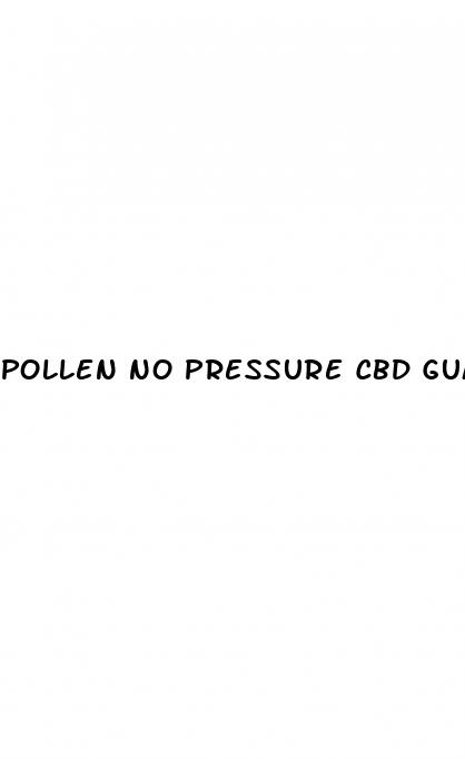 pollen no pressure cbd gummies