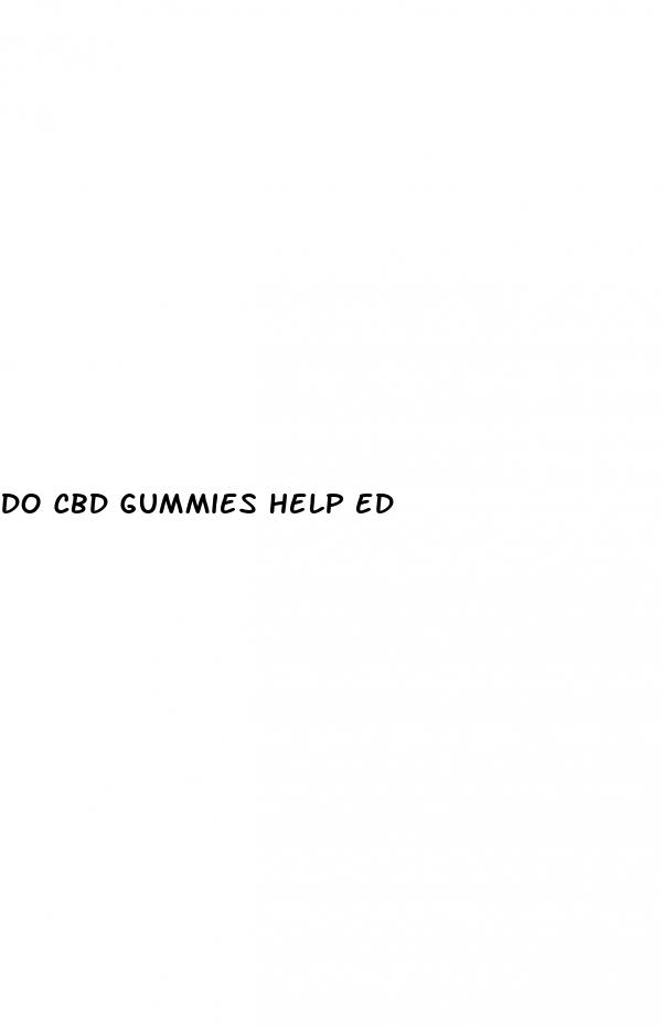 do cbd gummies help ed