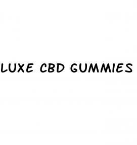 luxe cbd gummies