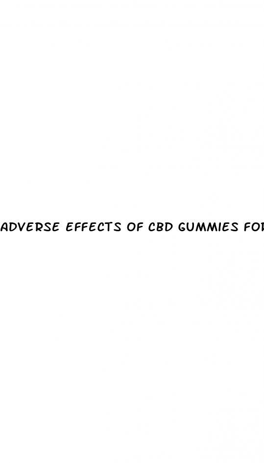 adverse effects of cbd gummies for people with dementia