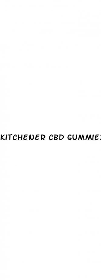 kitchener cbd gummies