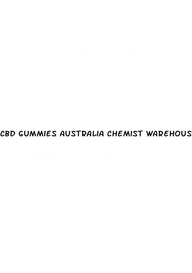 cbd gummies australia chemist warehouse