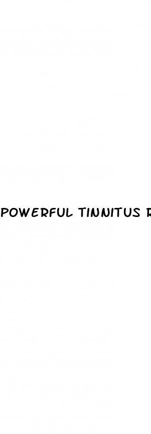 powerful tinnitus relief cbd gummies