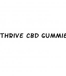 thrive cbd gummies reviews