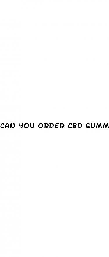 can you order cbd gummies online in texas